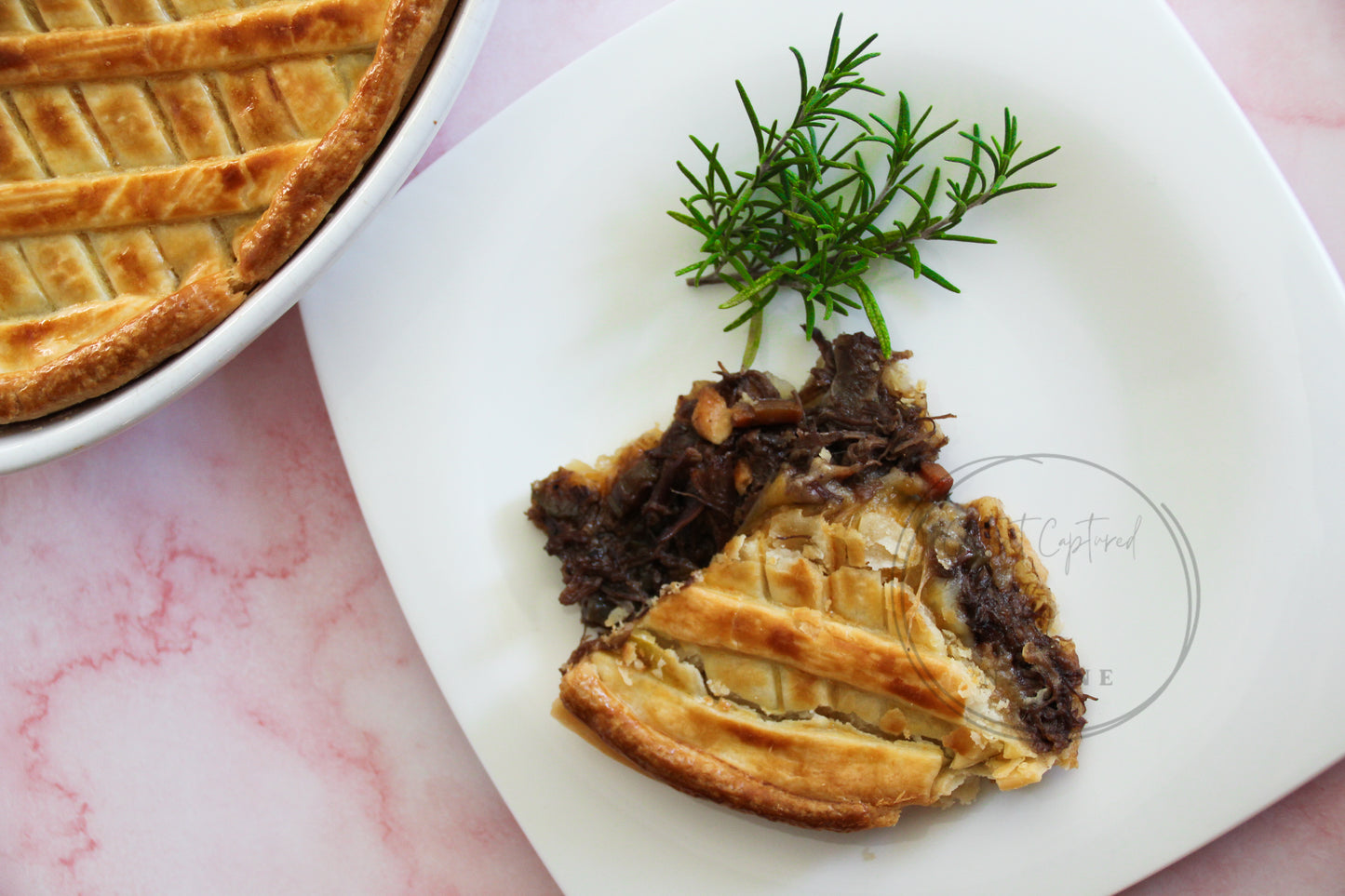 Beef Short Rib & Cheese Pie Set 5 of 6