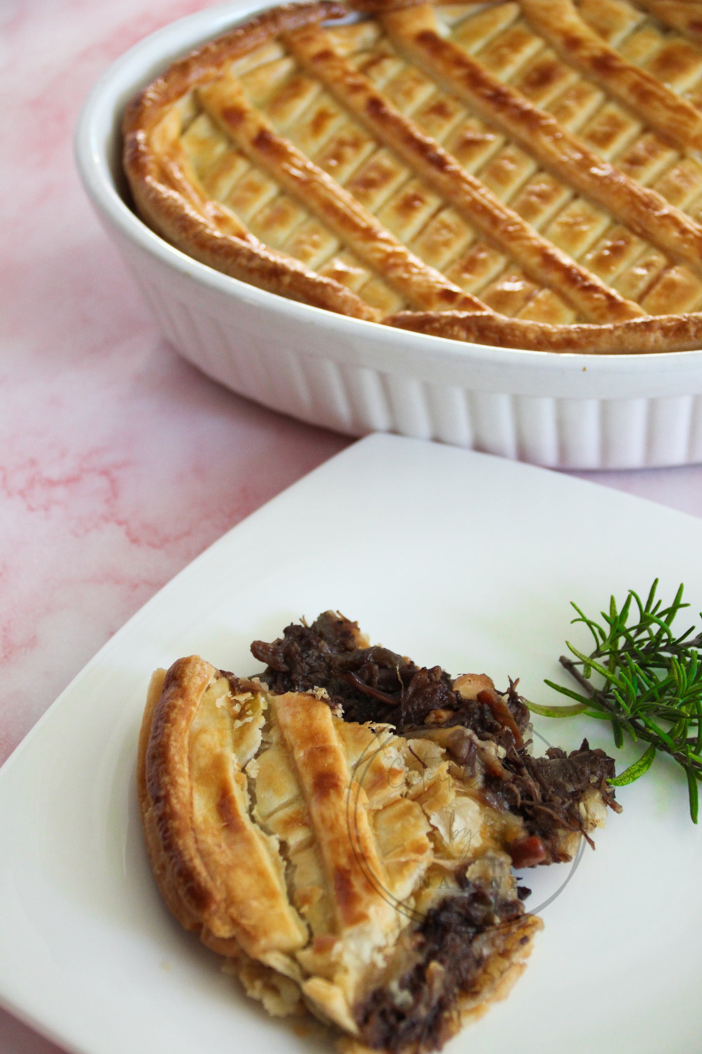 Beef Short Rib & Cheese Pie Set 5 of 6