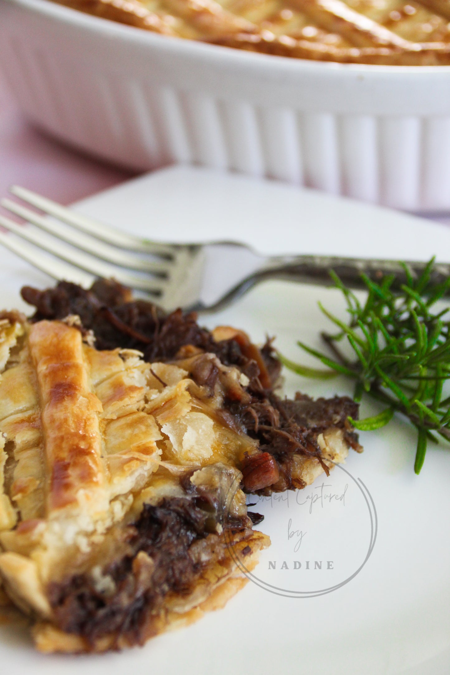 Beef Short Rib & Cheese Pie Set 5 of 6