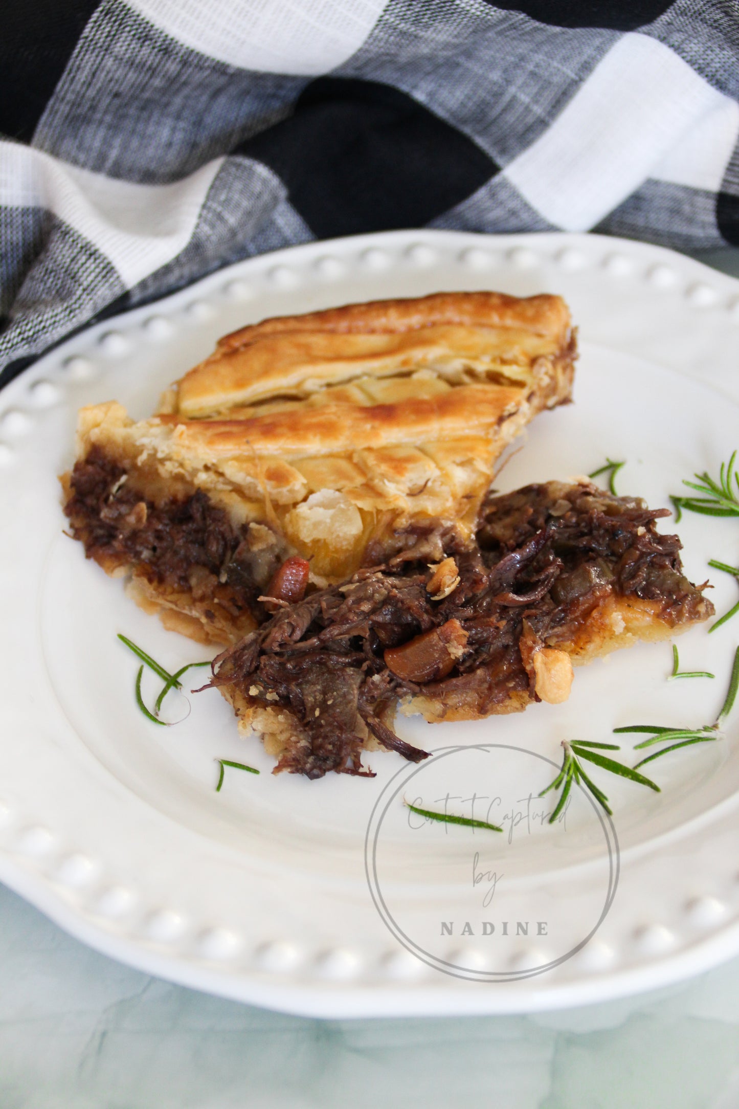 Beef Short Rib & Cheese Pie Set 6 of 6