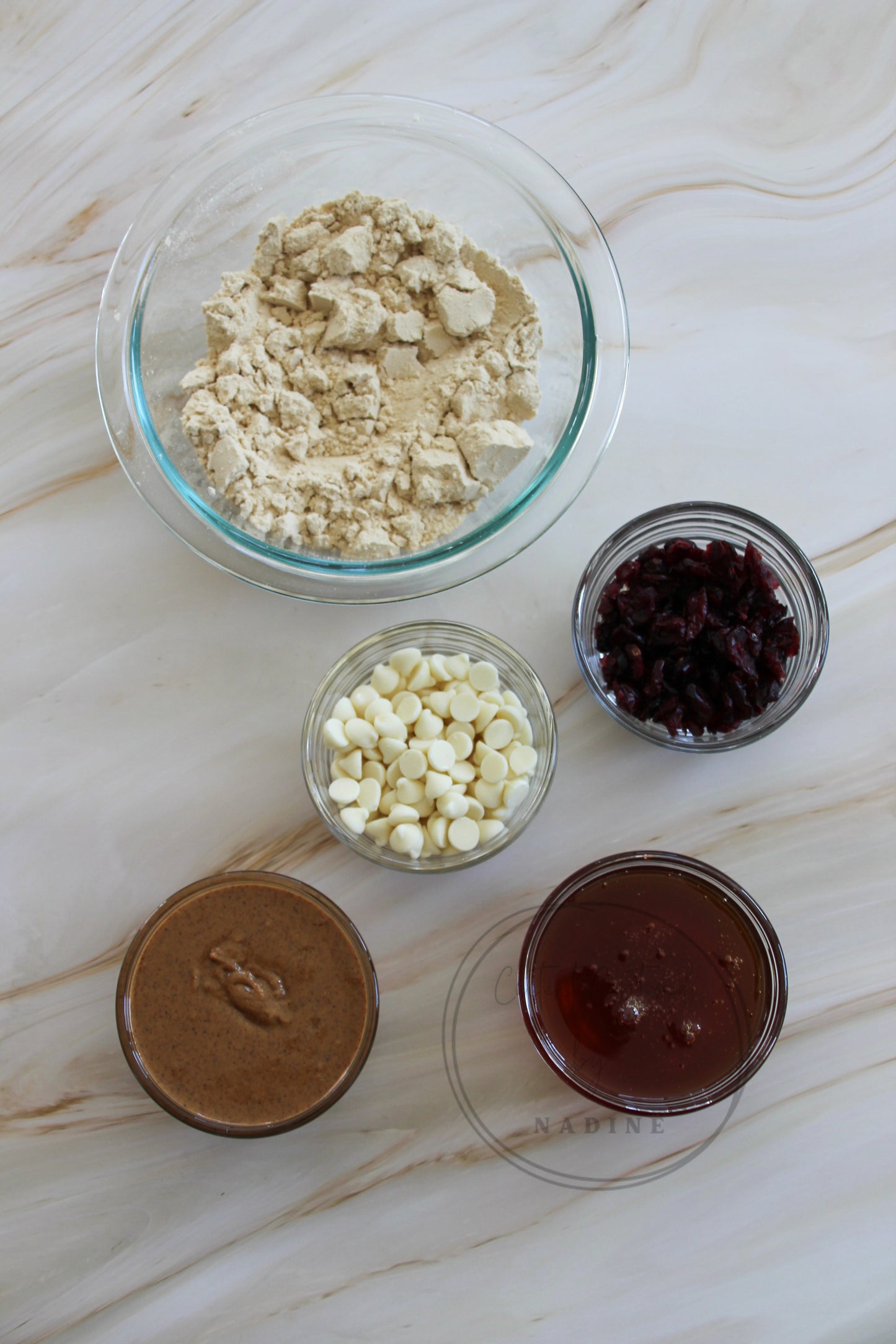 Cranberry and White Chocolate Protein Balls