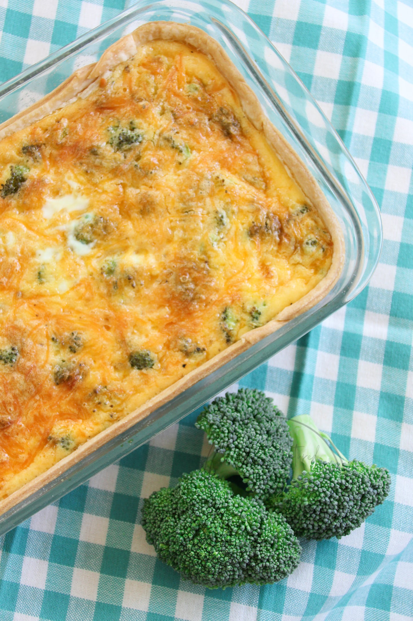 Bacon & Broccoli Quiche