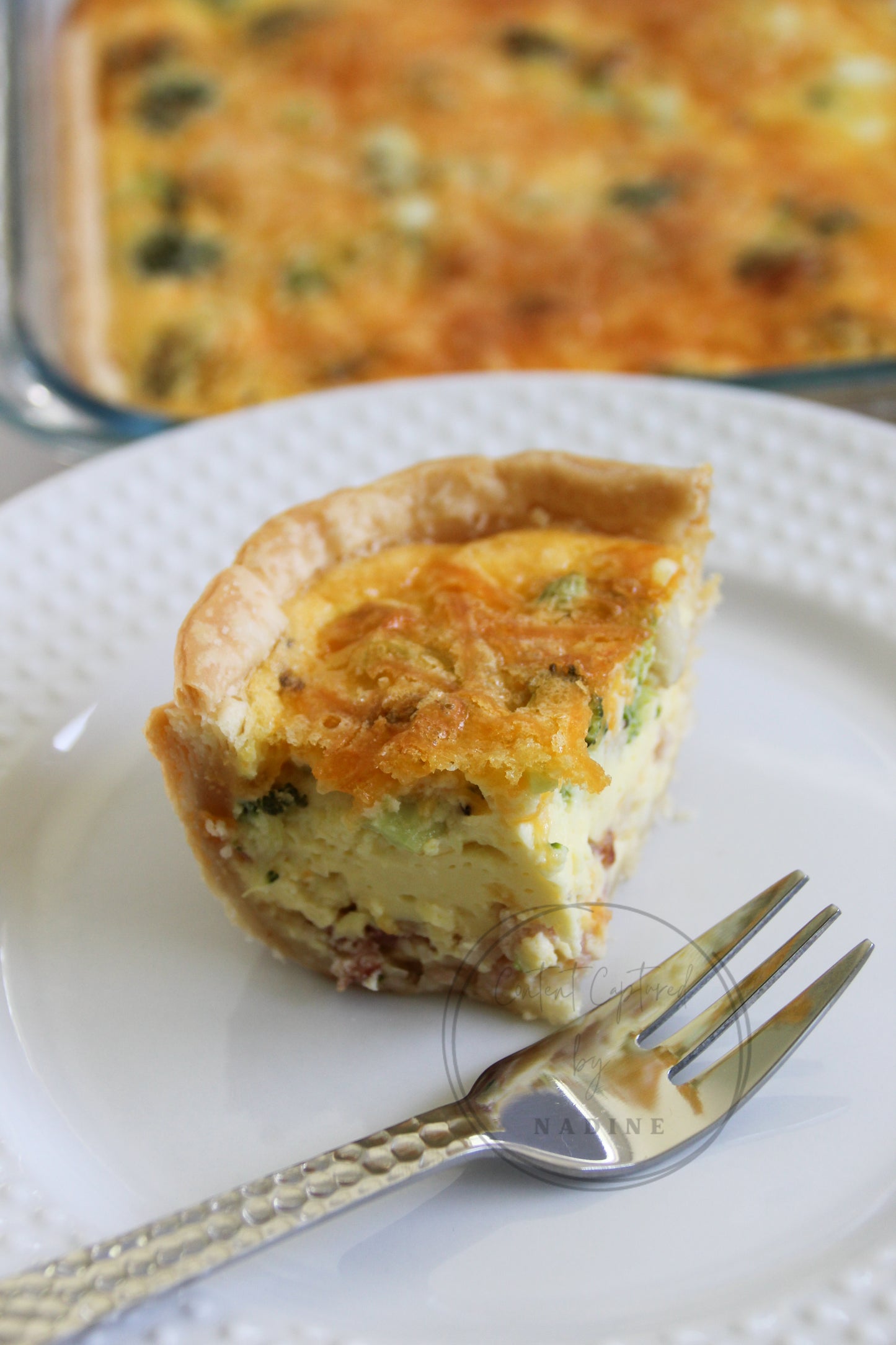 Bacon & Broccoli Quiche