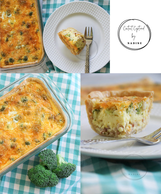 Bacon & Broccoli Quiche