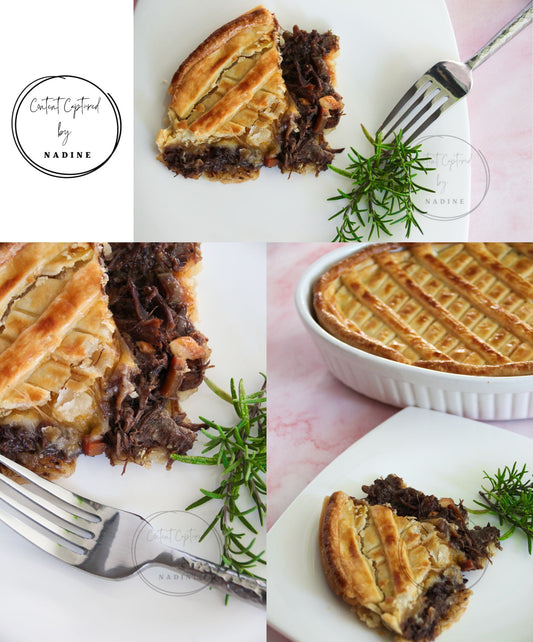 Beef Short Rib & Cheese Pie Set 5 of 6