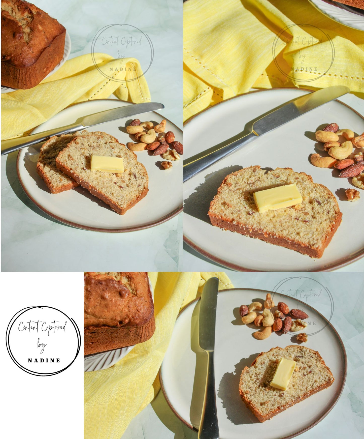 Banana Nut Bread Set 5 of 6